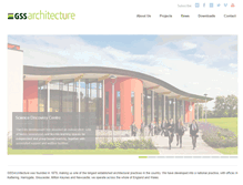 Tablet Screenshot of gssarchitecture.com